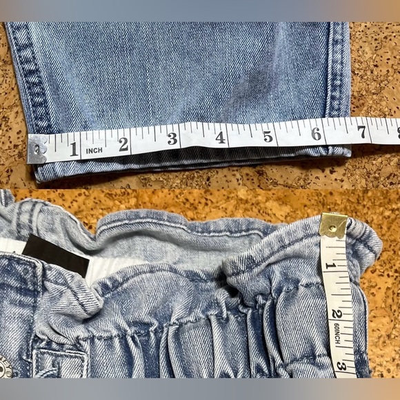 Disney Her Universe Mickey & Minnie Paperbag Drawstring Jeans Sz XL - Picture 16 of 16